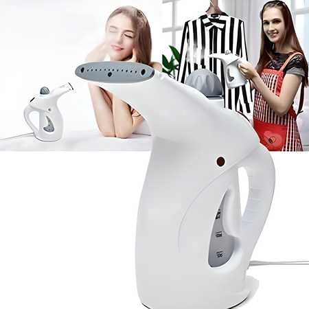 Portable Handheld Garment & Facial Steamer Iron Brush